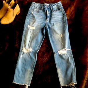Flying Monkey straight crop Jean